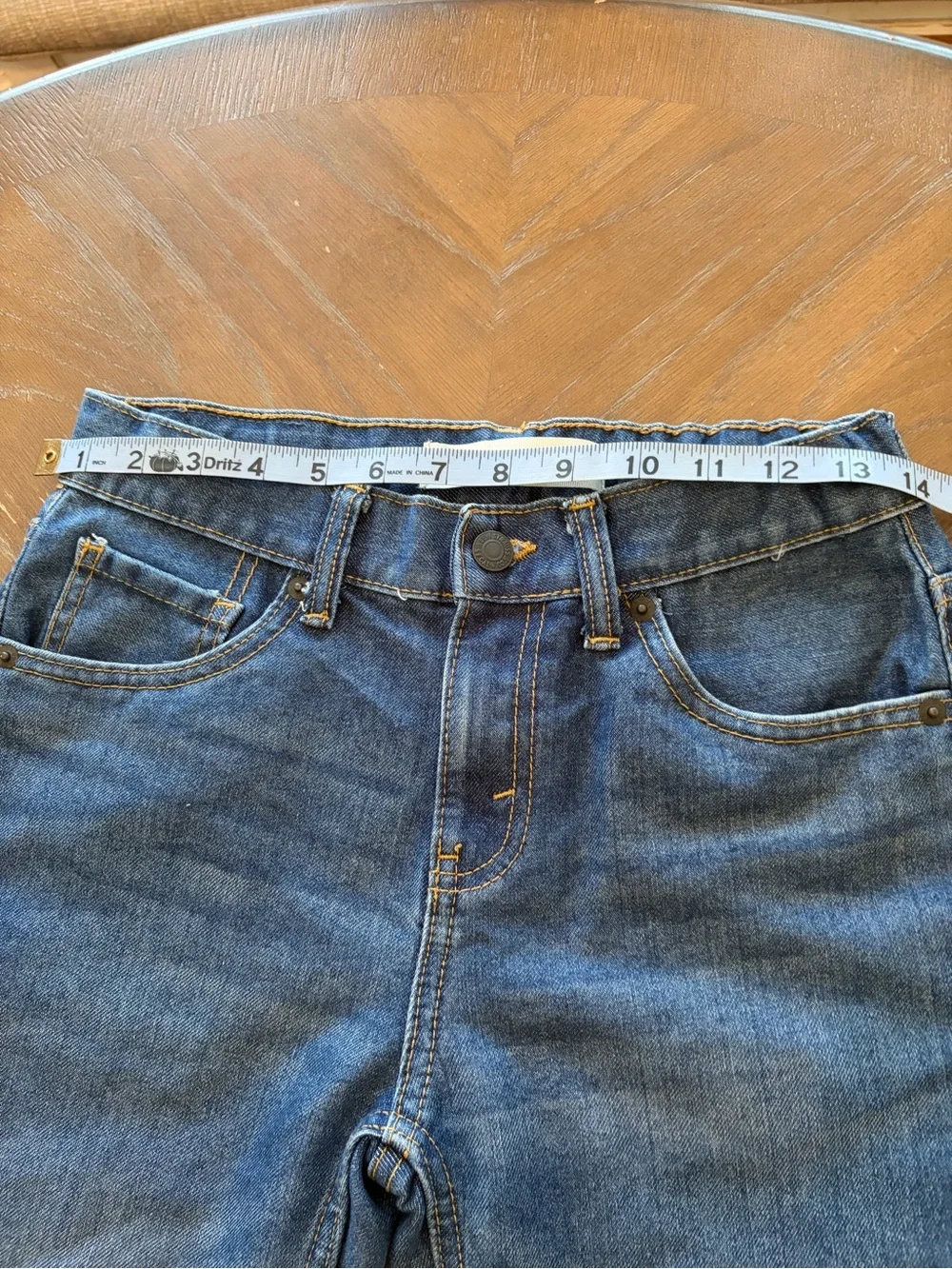 Levi's Straight Boys Denim Jeans in Blue